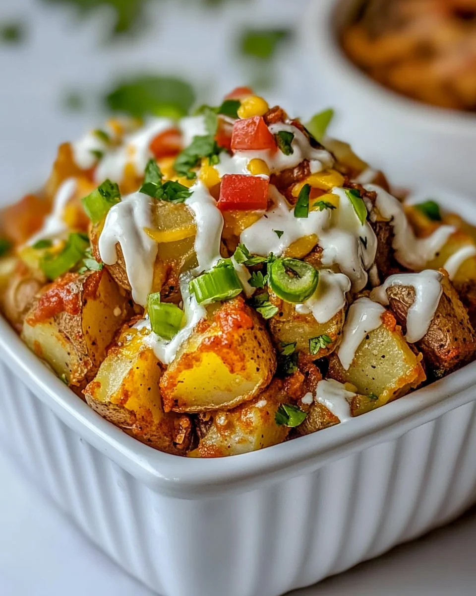 Cheesy Fiesta Potatoes Recipe: A Delicious Comfort Classic