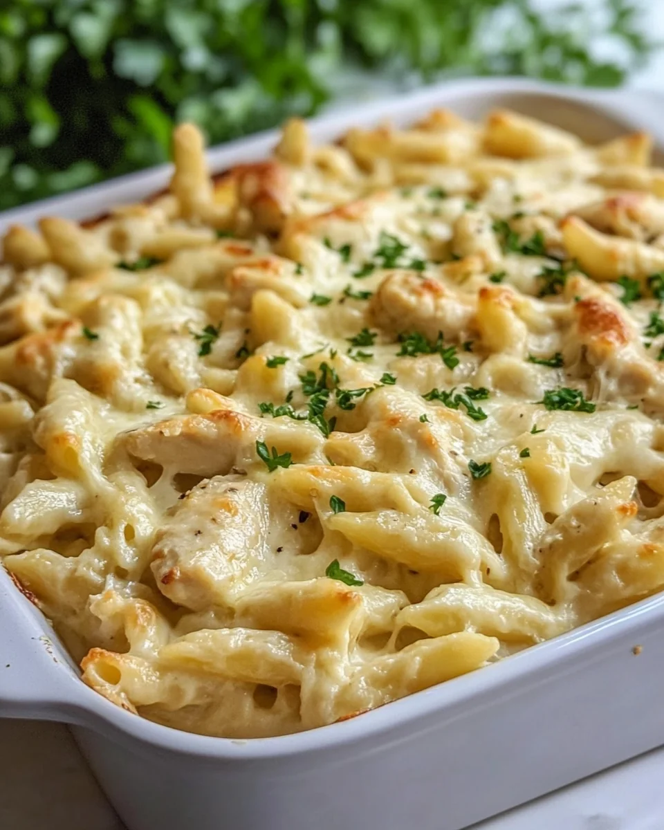 Creamy Chicken Alfredo Bake For A Cozy Night In - additional image