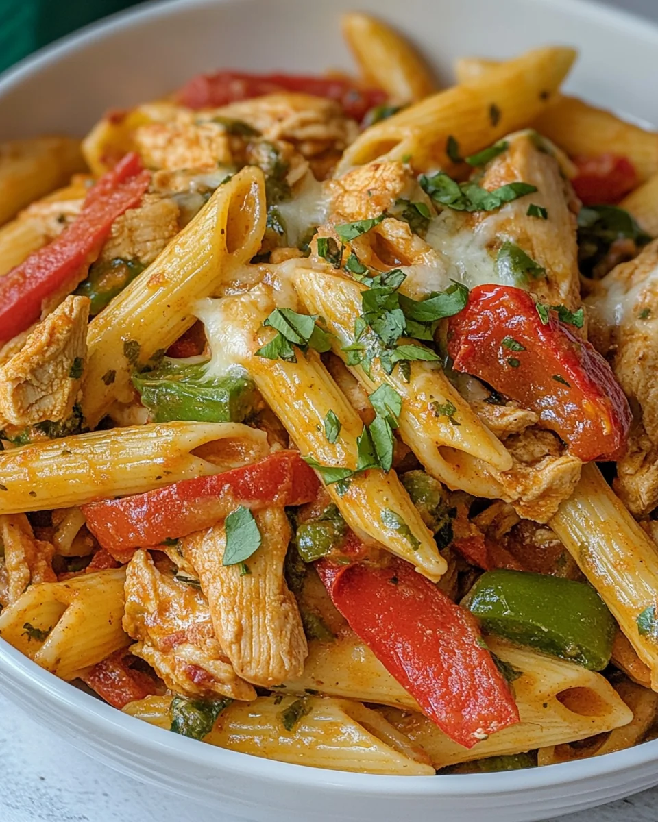 Simple Chicken Fajita Pasta for a Busy Day - additional image