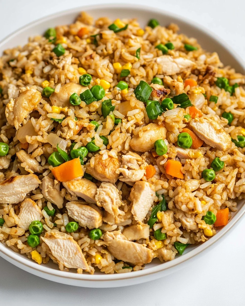Simple Chicken Fried Rice Recipe - additional image