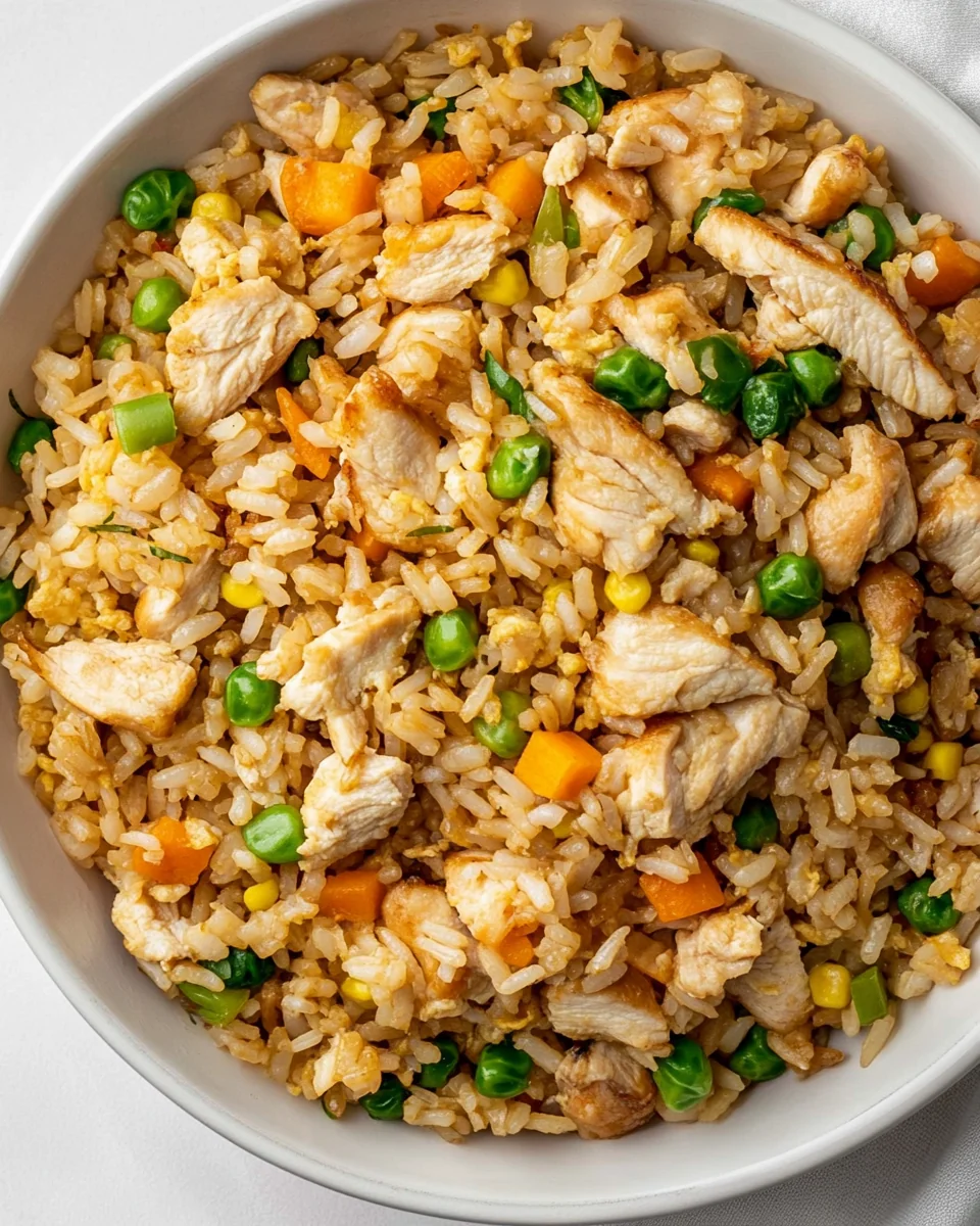 Simple Chicken Fried Rice Recipe - additional image