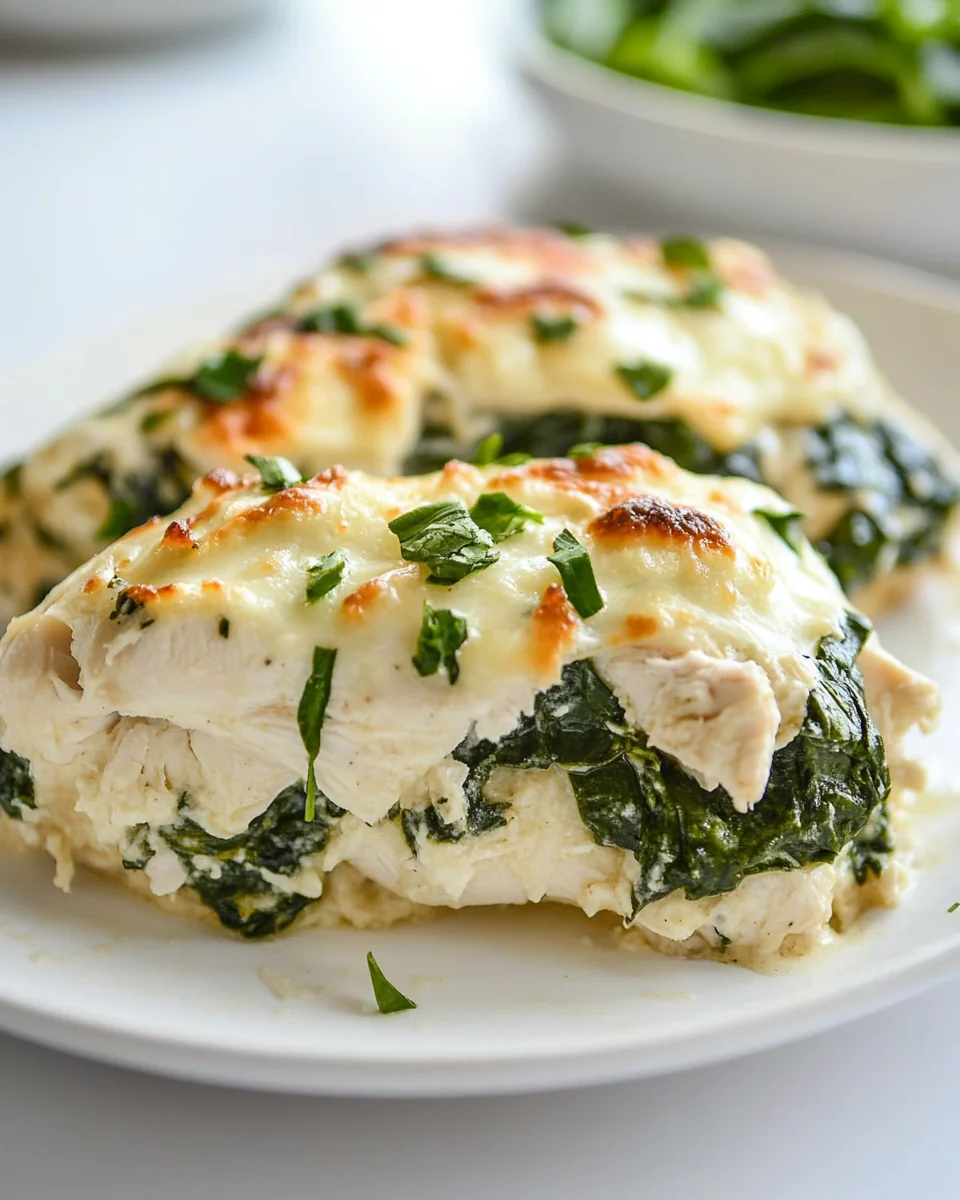 Simple Chicken Spinach Bake - additional image