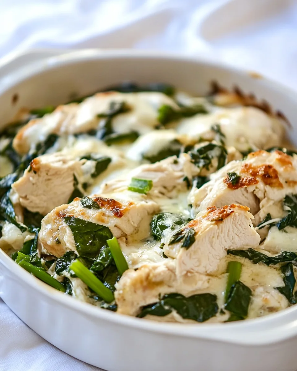 Simple Chicken Spinach Bake - additional image