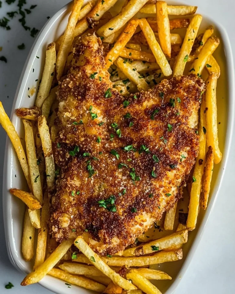 Perfect Chicken With Crispy Fries