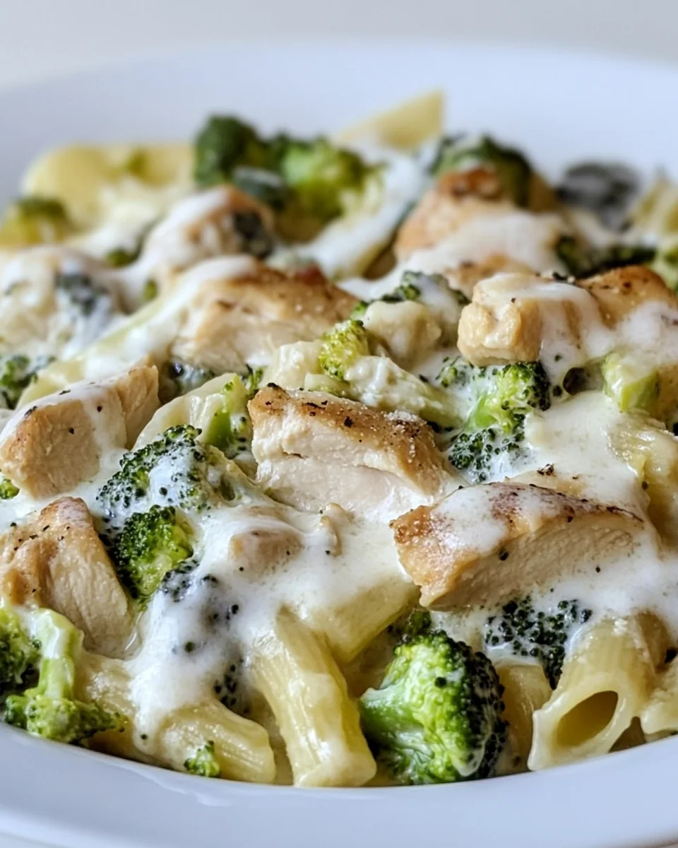 Creamy Chicken and Broccoli Pasta for a Cozy Night - additional image