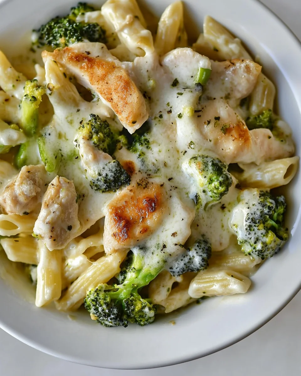 Creamy Chicken and Broccoli Pasta for a Cozy Night - additional image