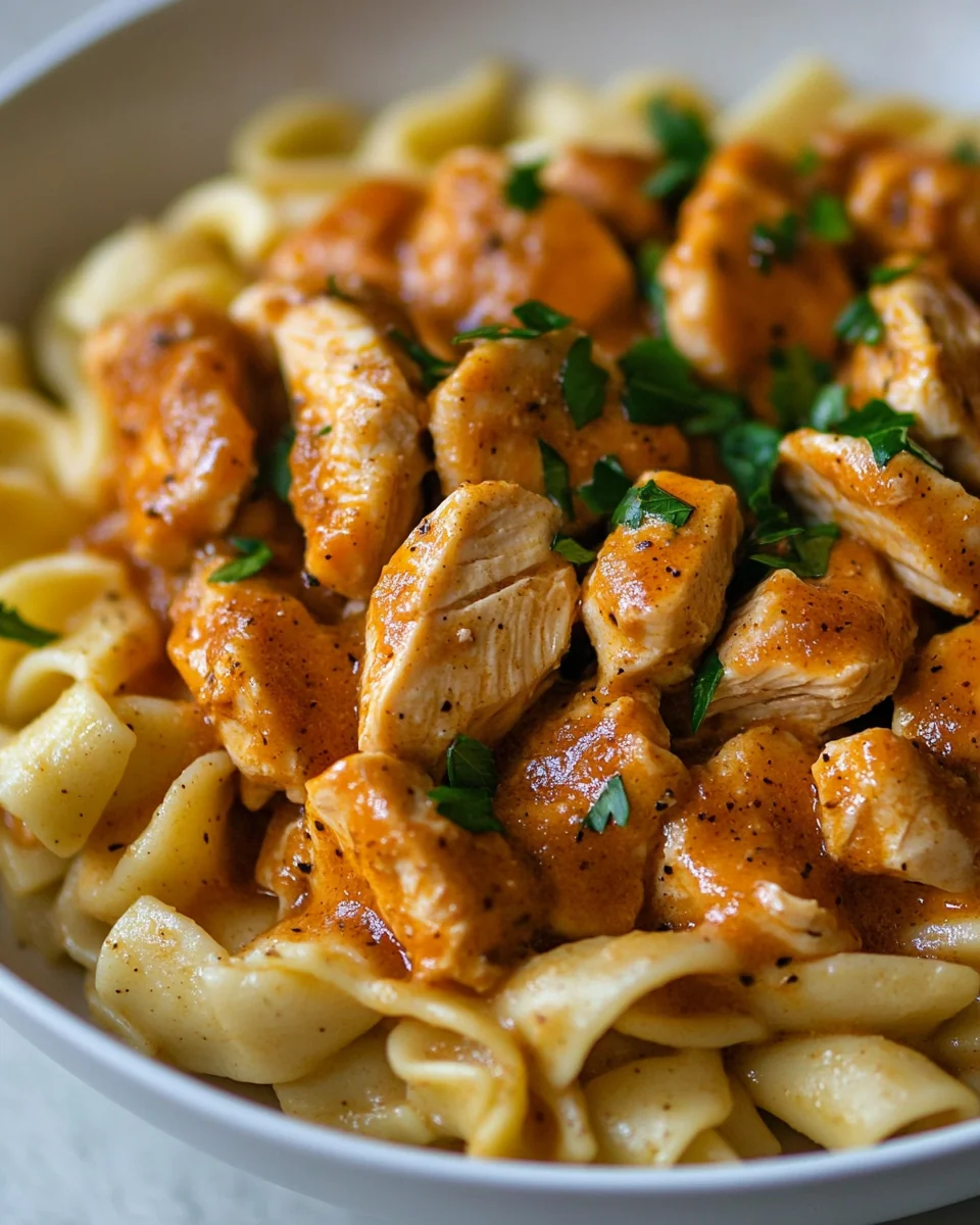 Creamy Chicken and Buttered Noodles for a Cozy Night - additional image