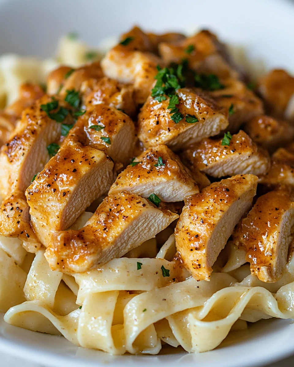 Creamy Chicken and Buttered Noodles for a Cozy Night - additional image