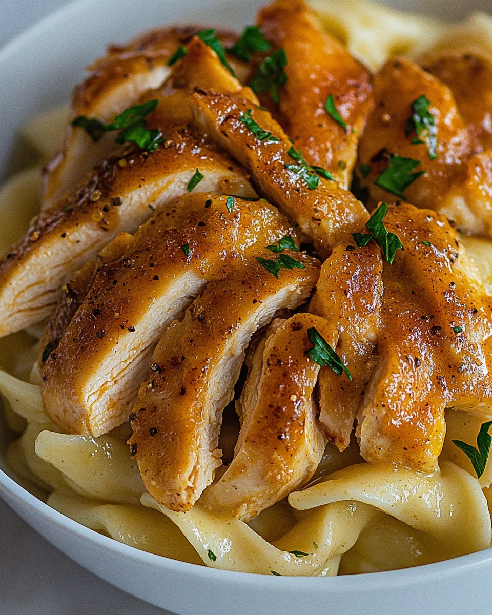 Creamy Chicken and Buttered Noodles for a Cozy Night - additional image