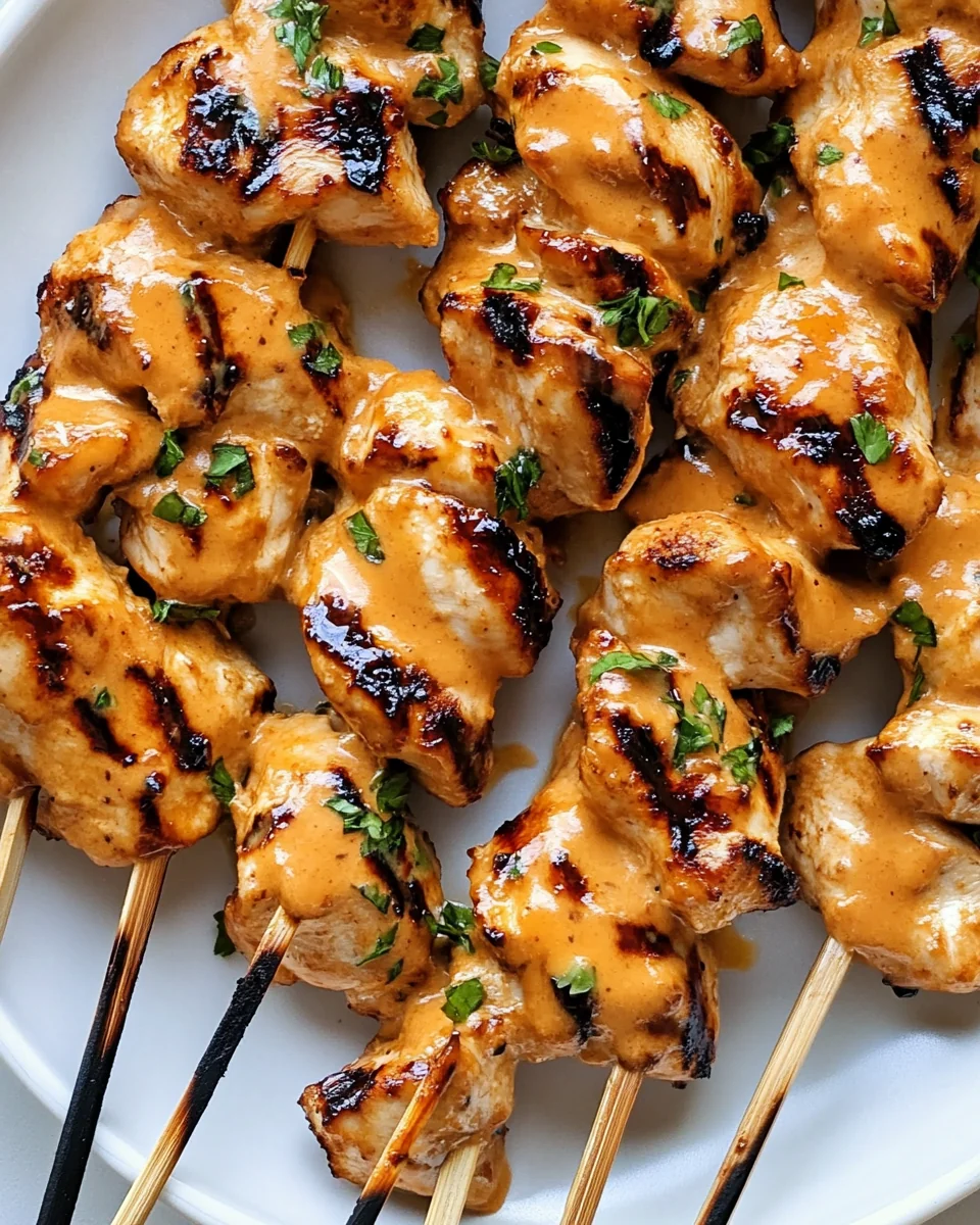 Delicious Chipotle Bang Bang Chicken Skewers - additional image