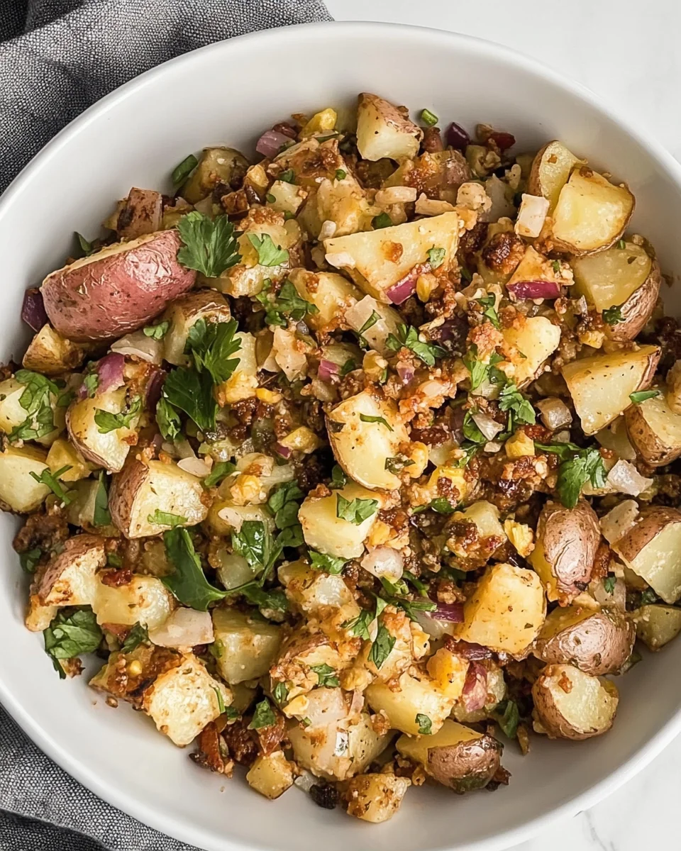 Simple Chipotle Roasted Potato Salad - additional image