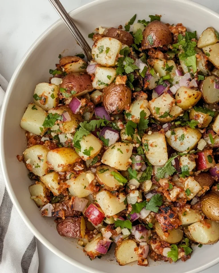 Simple Chipotle Roasted Potato Salad
