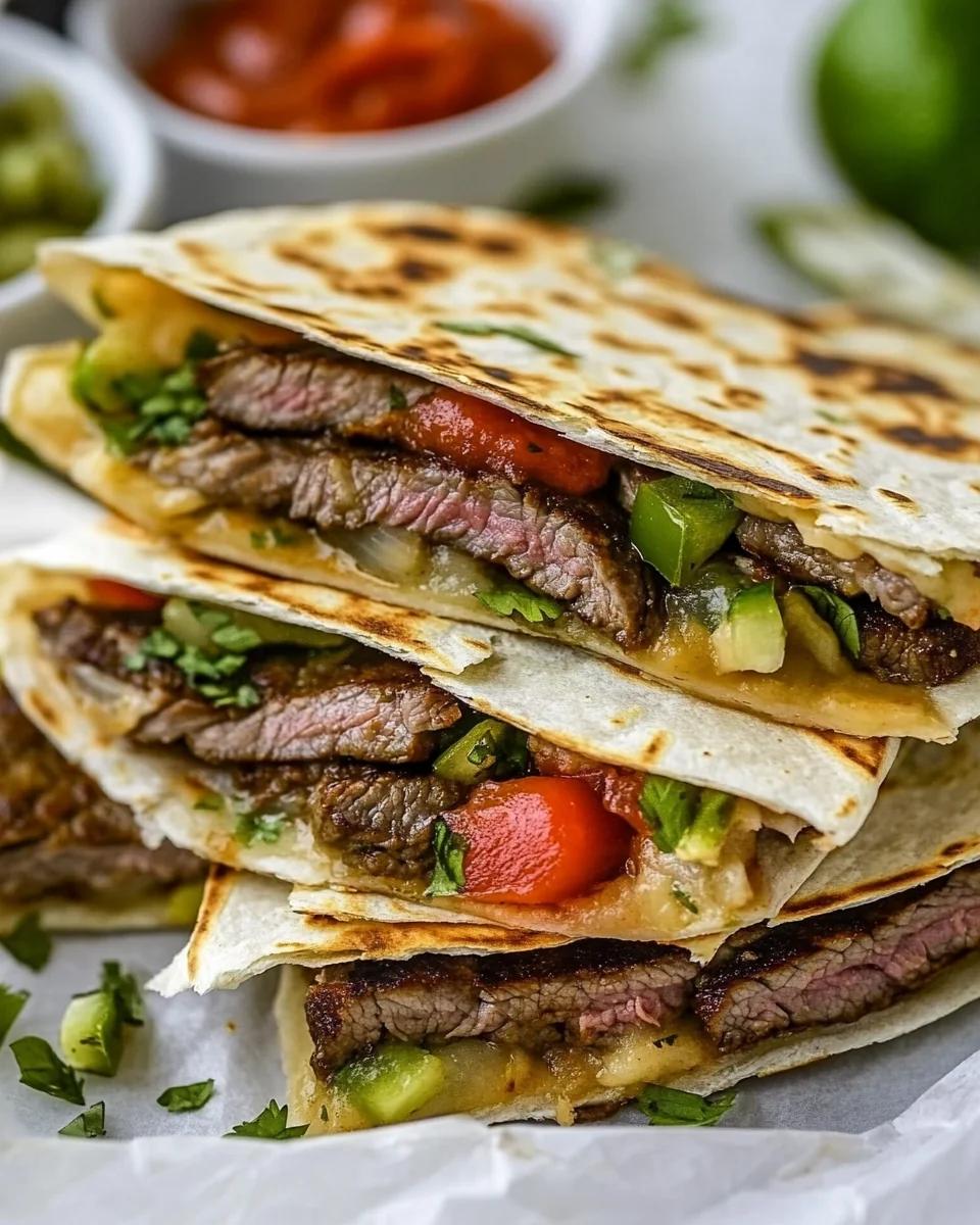Perfect Homemade Chipotle Steak Quesadilla - additional image