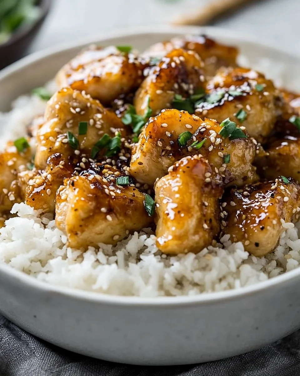 Savory Coconut Peach Chicken Recipe - additional image