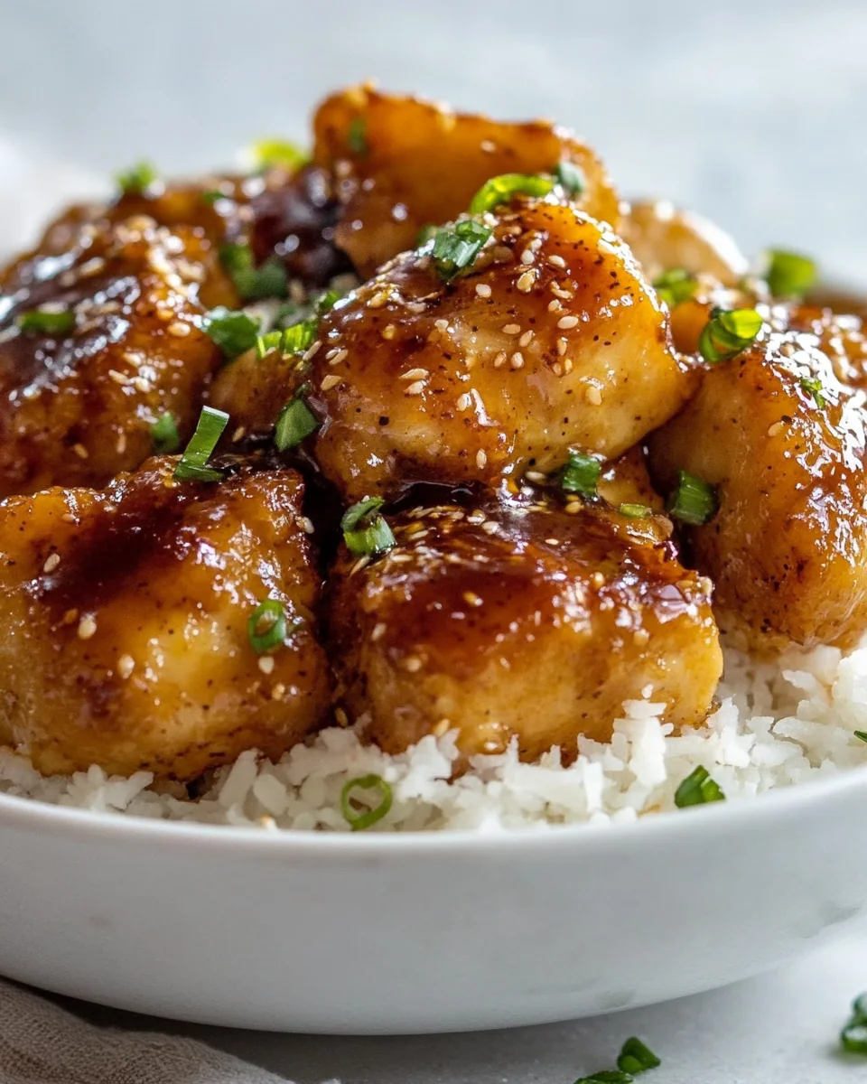 Savory Coconut Peach Chicken Recipe - additional image