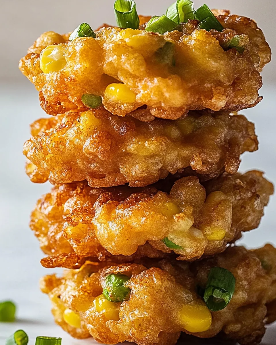 Savory Homemade Corn Fritters for a Cozy Night - additional image