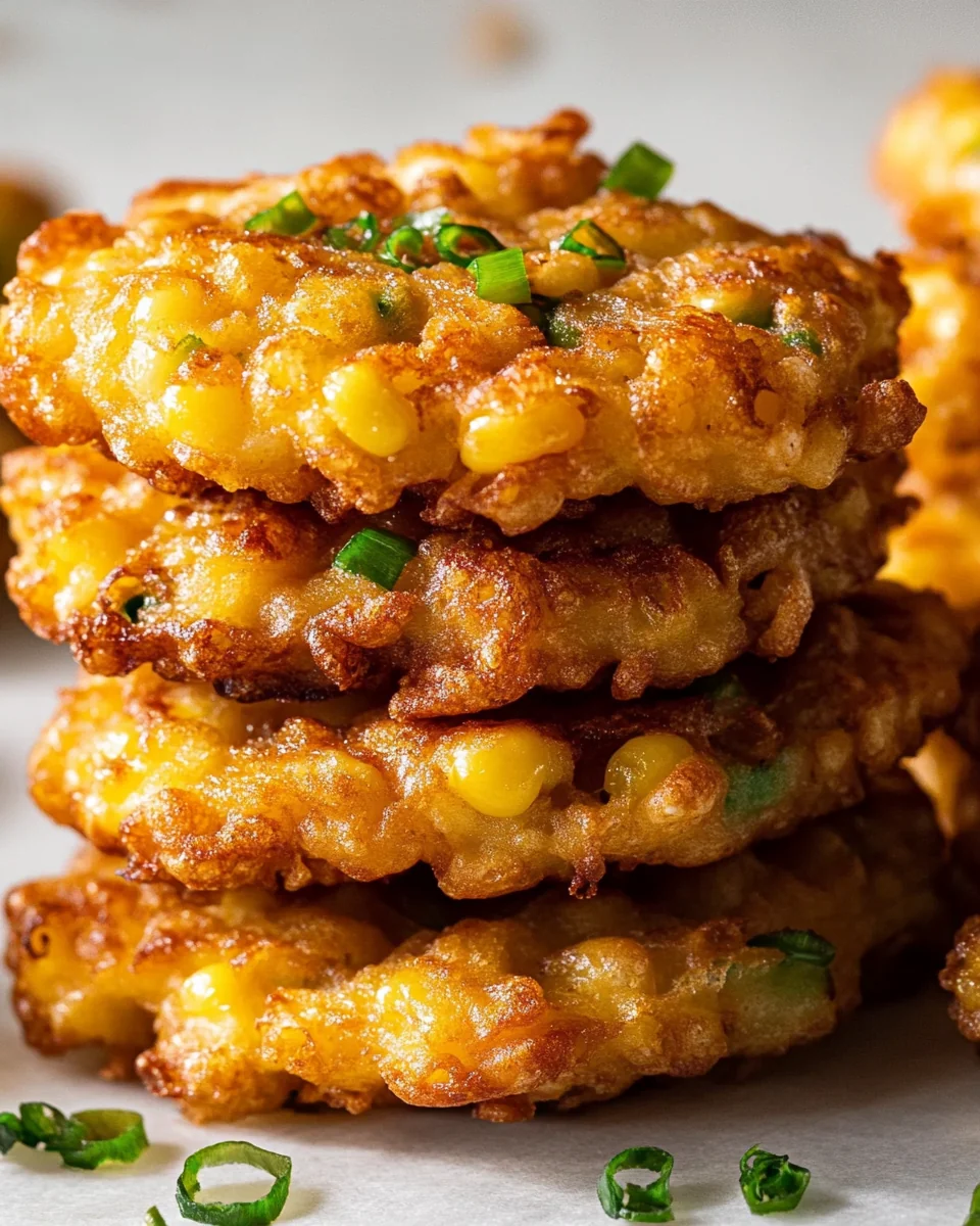 Savory Homemade Corn Fritters for a Cozy Night