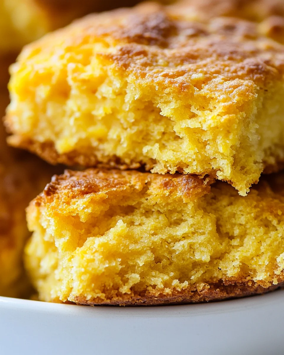 Savory Homemade Cornbread Butter Swim Biscuits - additional image