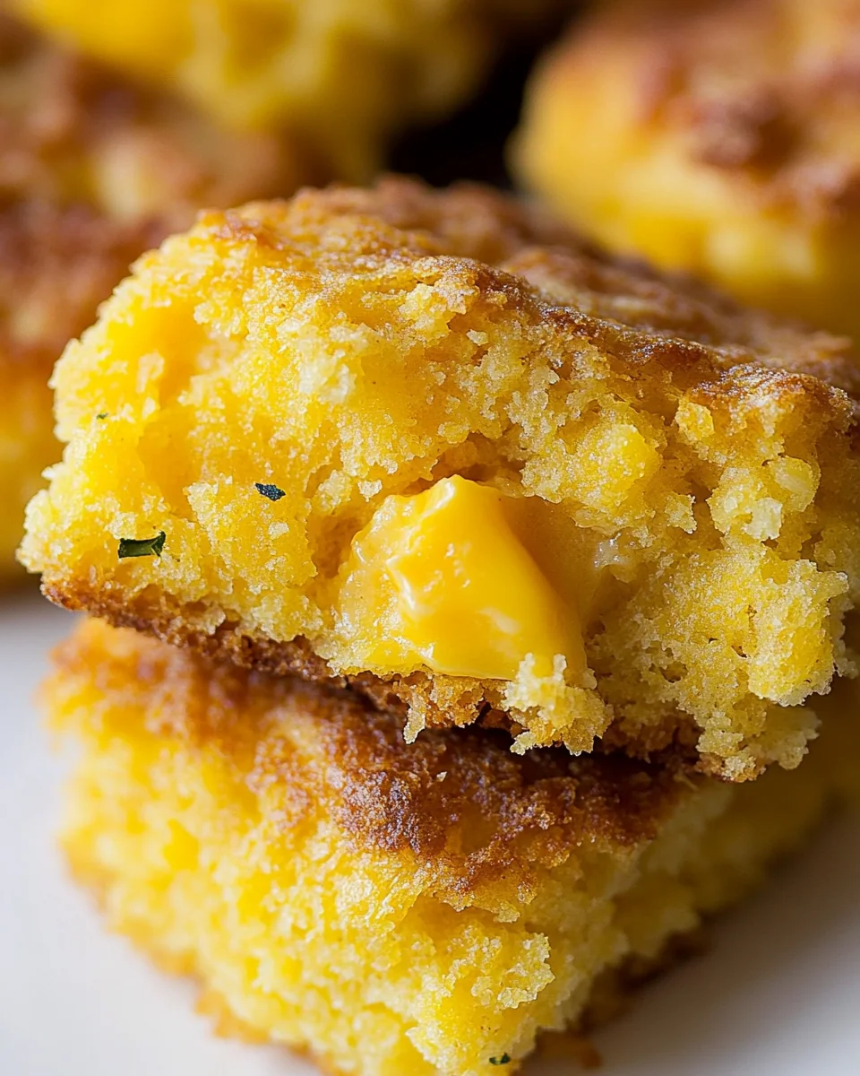 Savory Homemade Cornbread Butter Swim Biscuits