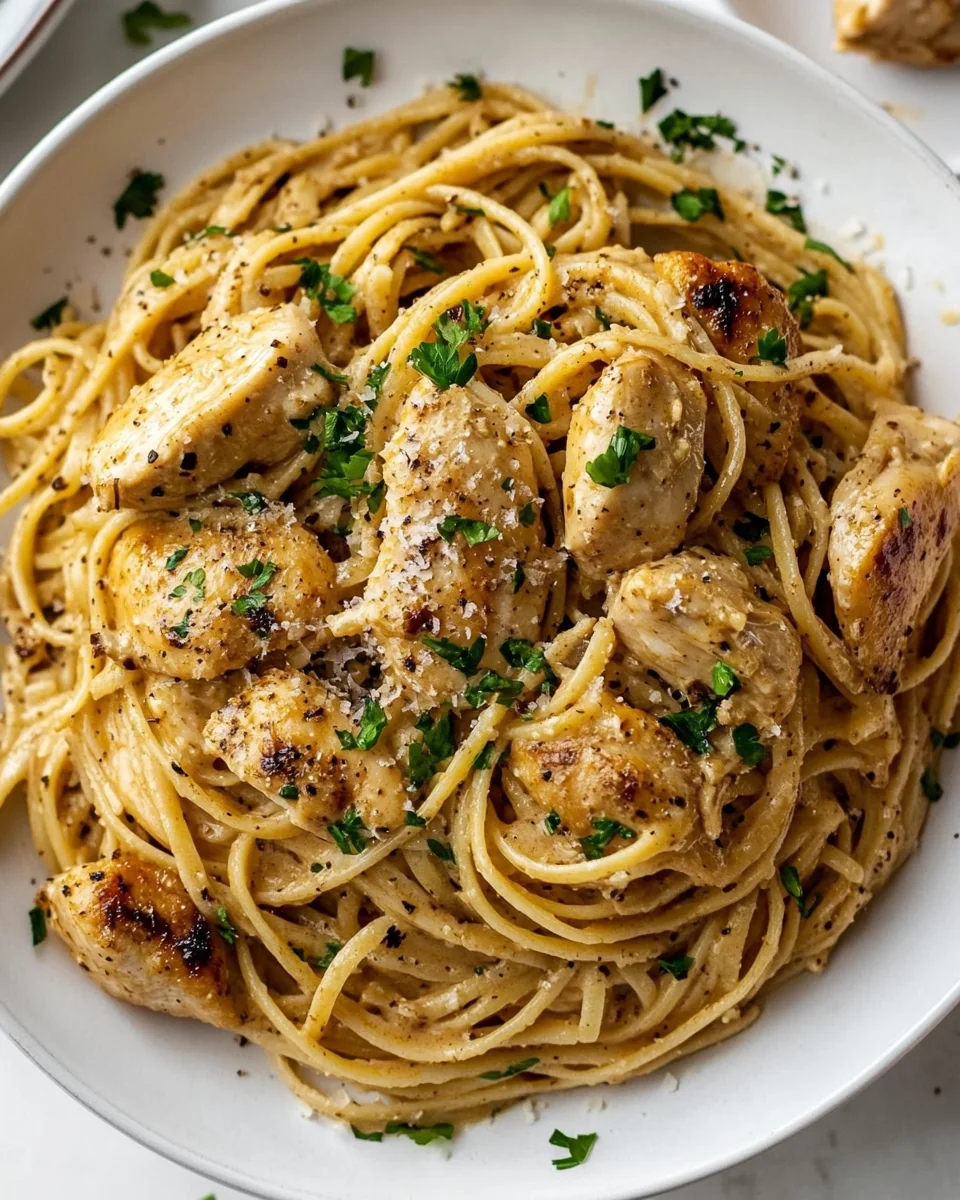 Savory Cowboy Butter Chicken Linguine Delight - additional image