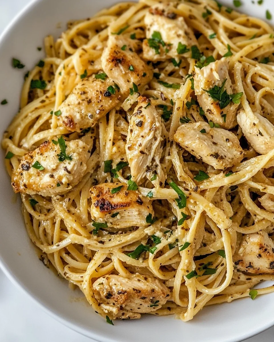 Savory Cowboy Butter Chicken Linguine Delight - additional image