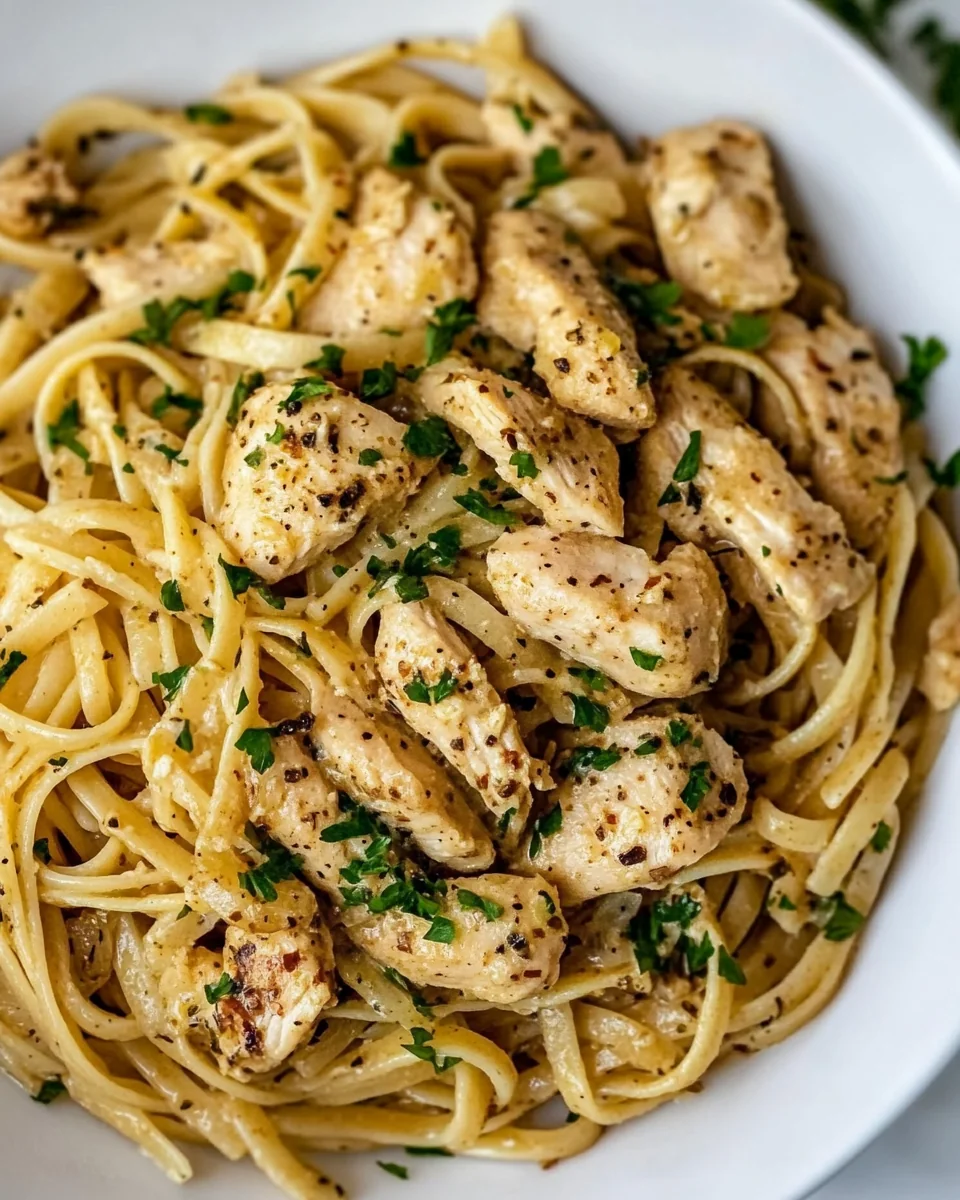 Savory Cowboy Butter Chicken Linguine Delight - additional image