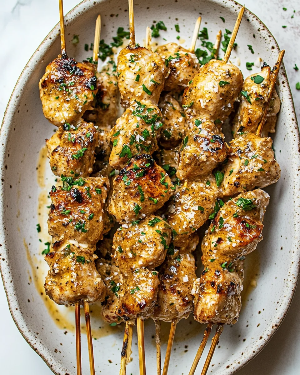 Savory Cowboy Butter Chicken Skewers - additional image