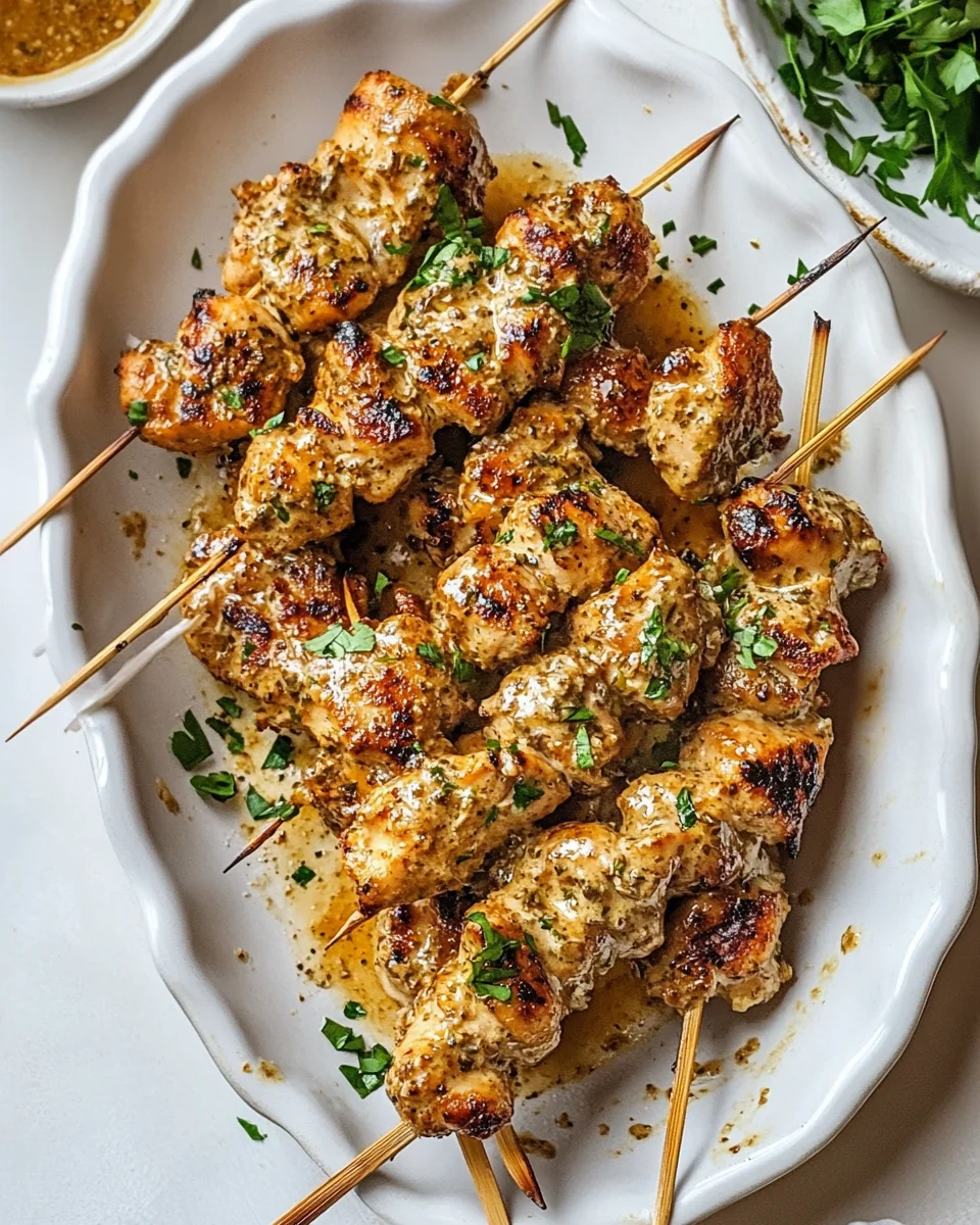 Savory Cowboy Butter Chicken Skewers - additional image