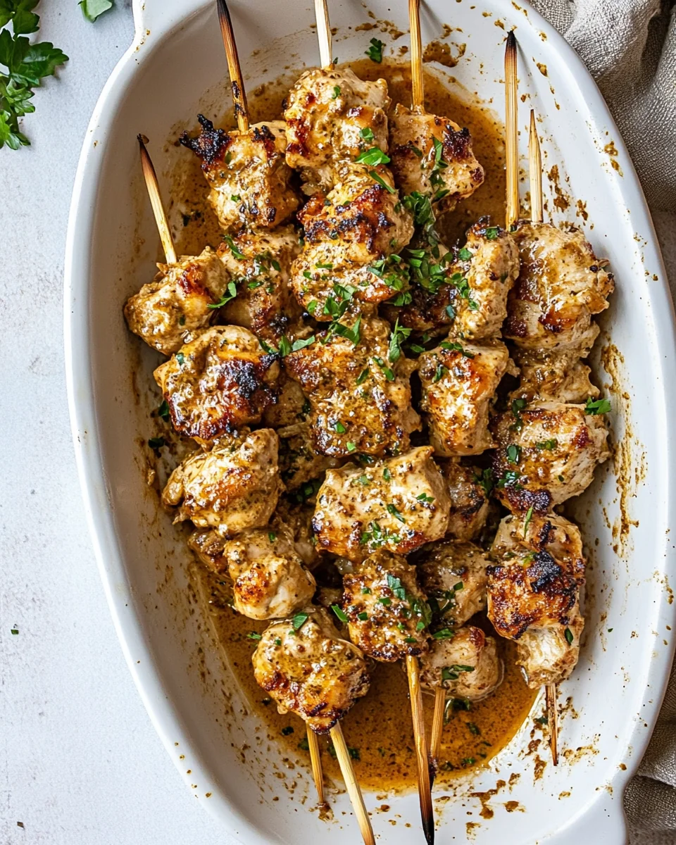 Savory Cowboy Butter Chicken Skewers - additional image