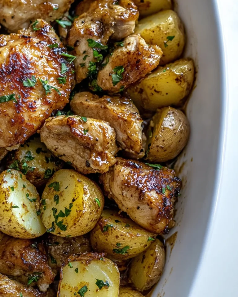 Savory Cowboy Butter Chicken and Potatoes One-Pan Meal