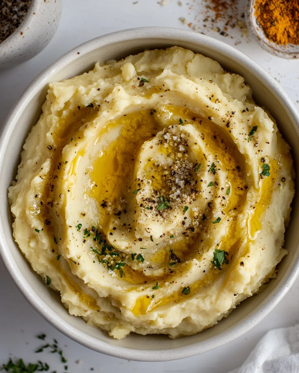 Savory Cowboy Butter Mashed Potatoes