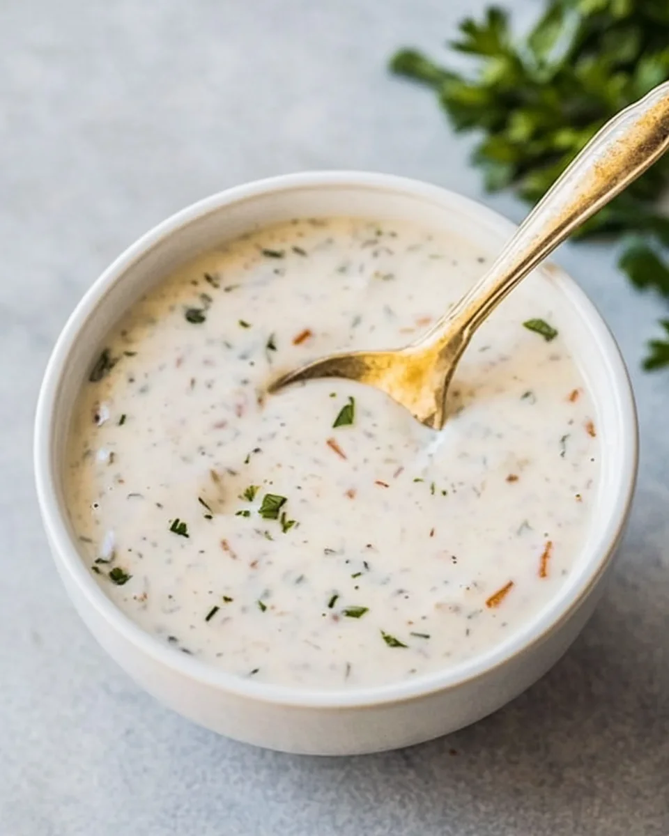 Homemade Cowboy Butter Ranch Dressing - additional image