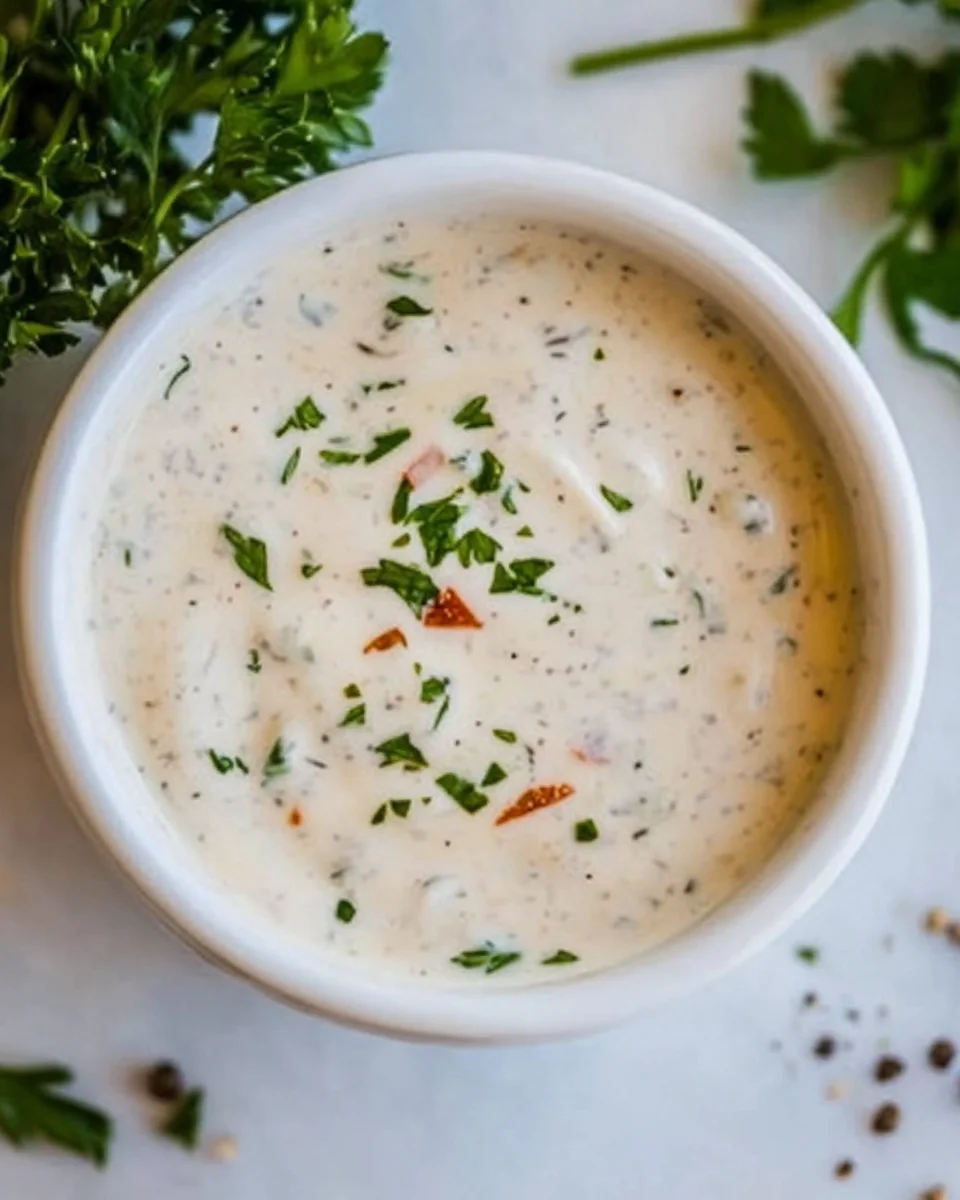 Homemade Cowboy Butter Ranch Dressing - additional image