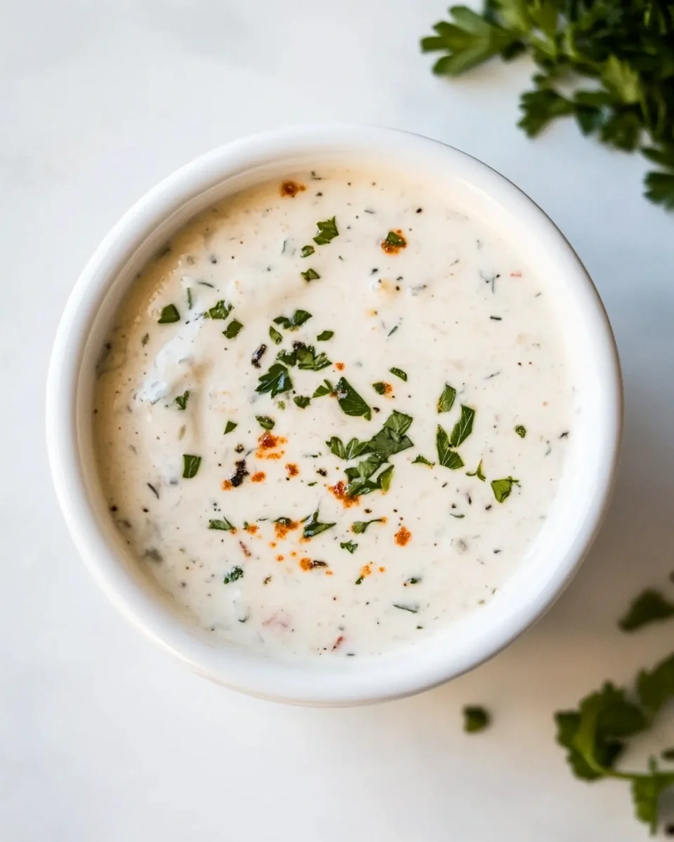 Homemade Cowboy Butter Ranch Dressing - additional image