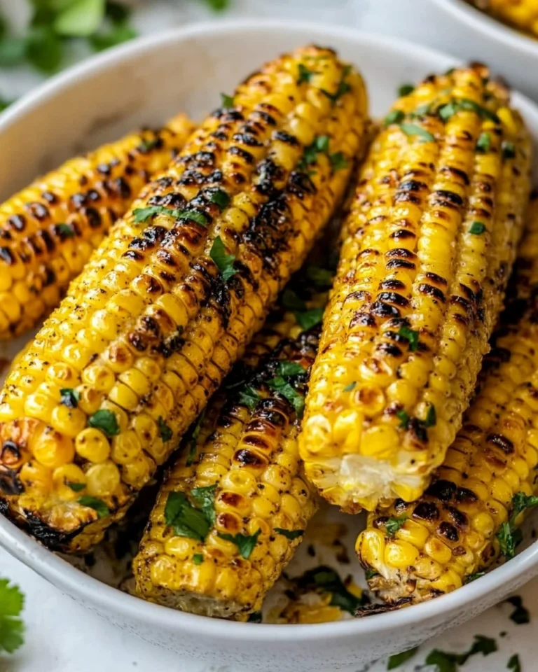 Savory Cowboy Butter Roasted Corn Recipe