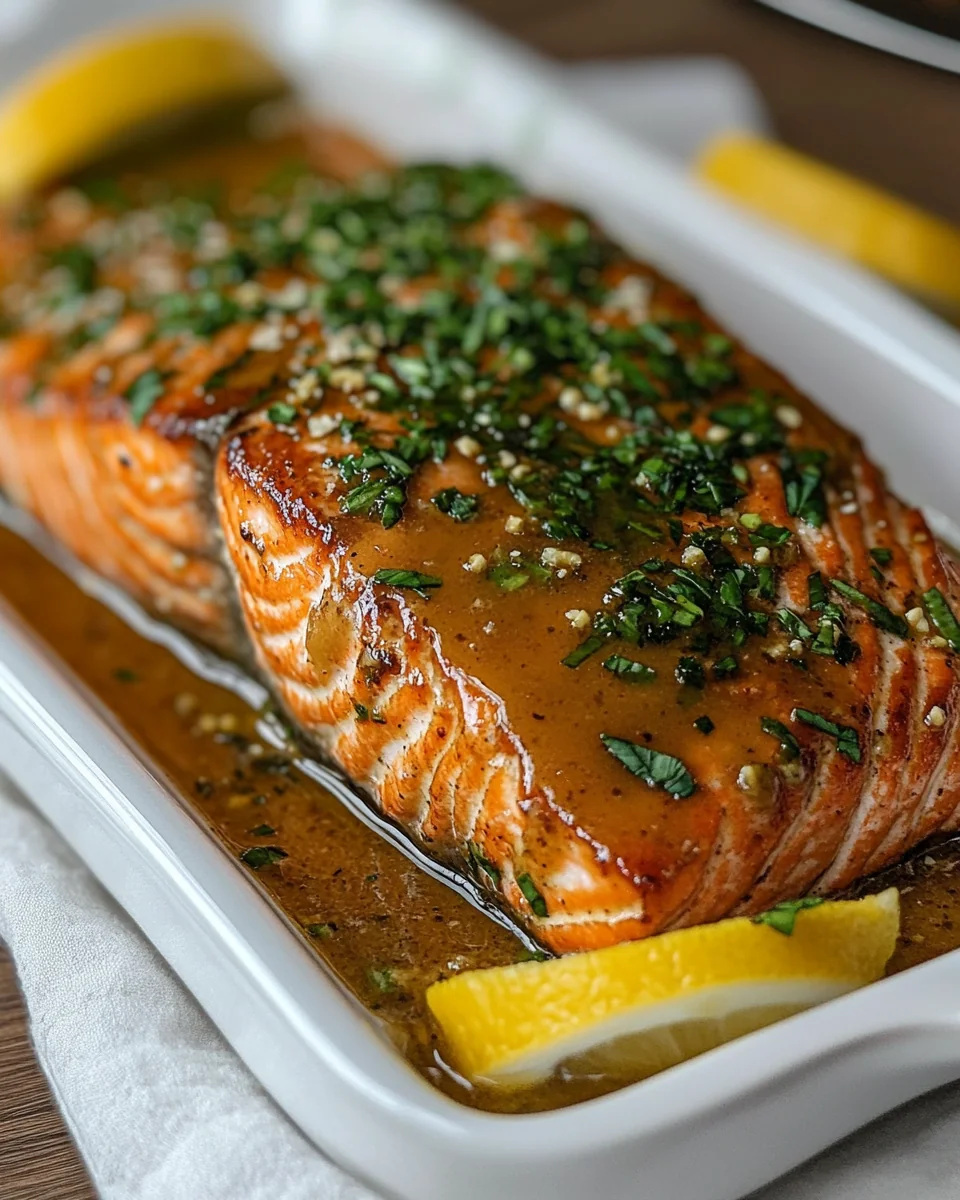 Savory Cowboy Butter Salmon Recipe - additional image