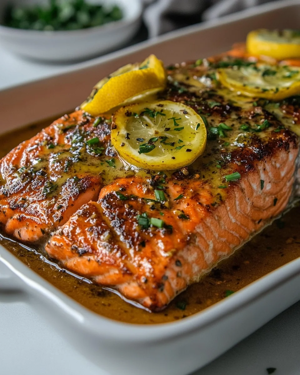 Savory Cowboy Butter Salmon Recipe - additional image
