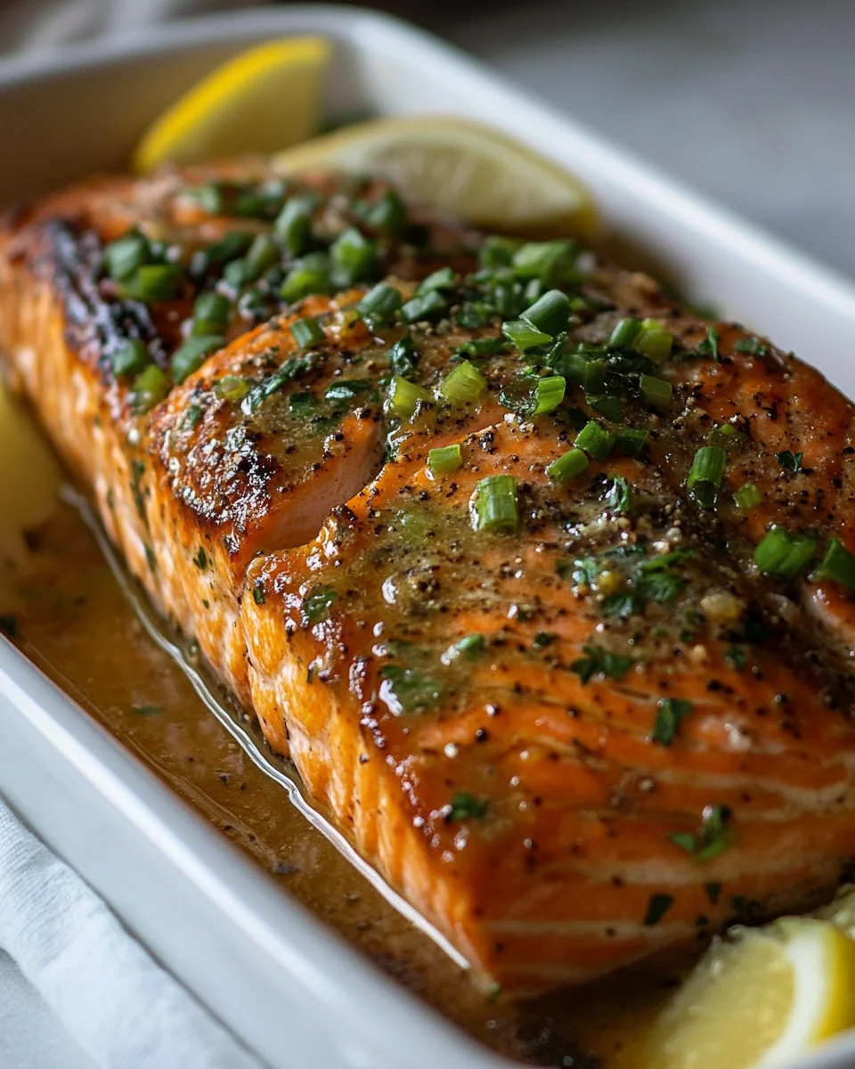Savory Cowboy Butter Salmon Recipe - additional image
