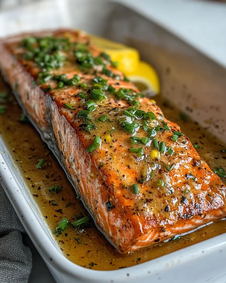 Savory Cowboy Butter Salmon Recipe