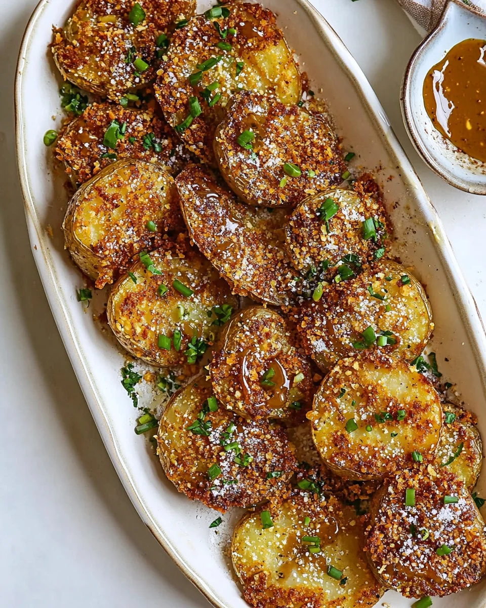 Savory Cowboy Butter Smashed Potatoes - additional image