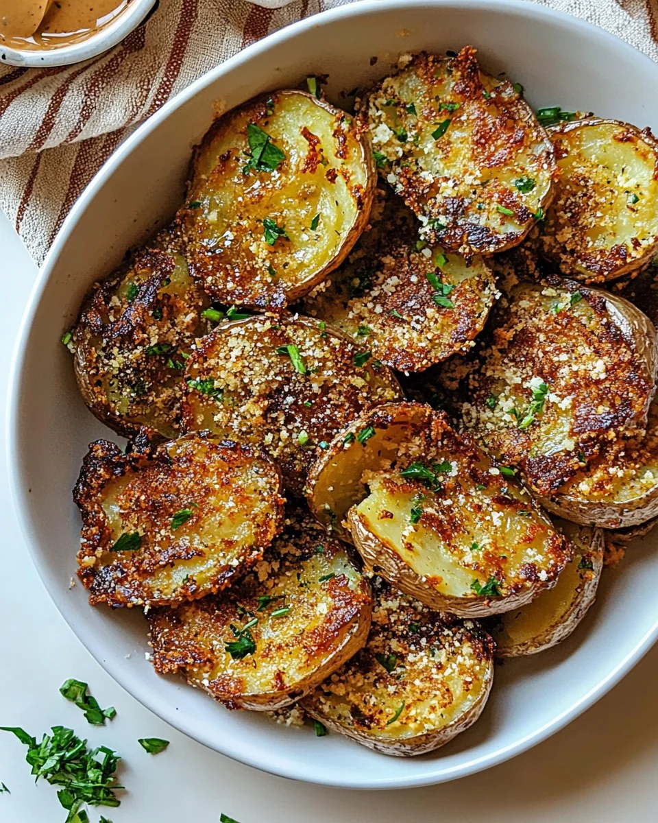 Savory Cowboy Butter Smashed Potatoes - additional image