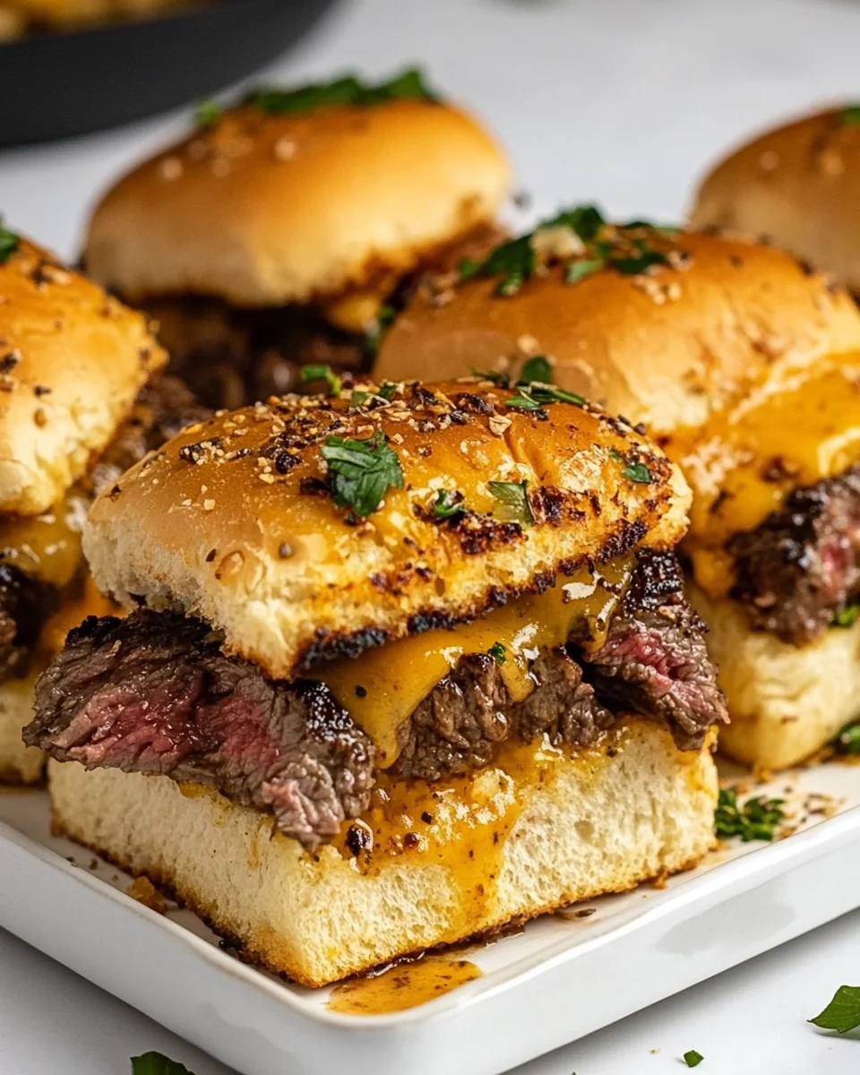 Simple Cowboy Butter Steak Sliders - additional image