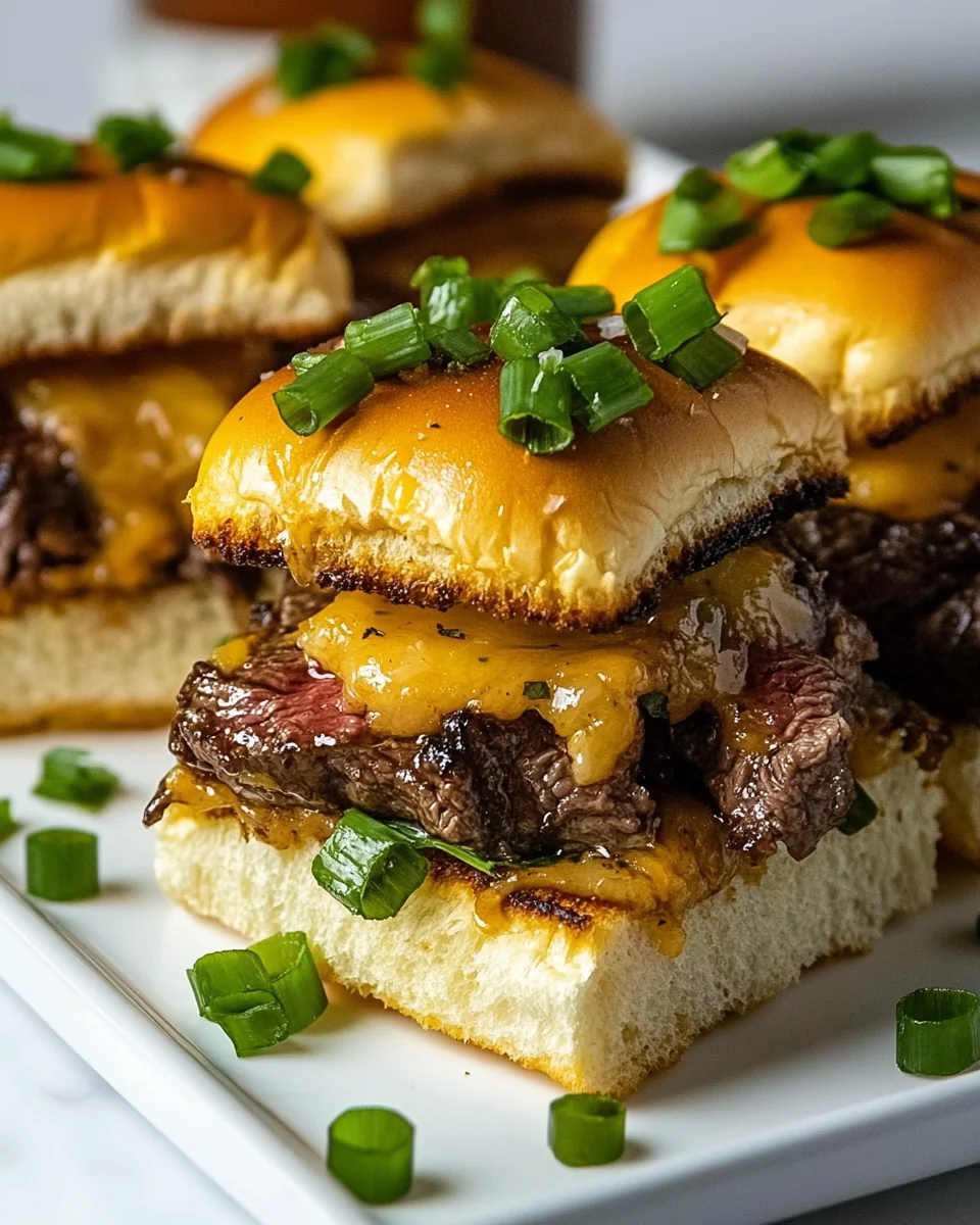 Simple Cowboy Butter Steak Sliders