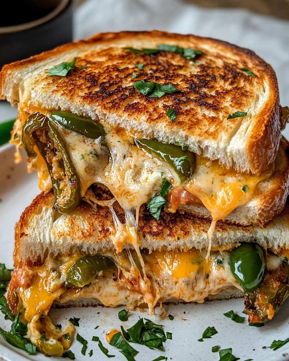 Savory Cowboy Jalapeño Popper Grilled Cheese Sandwich - additional image