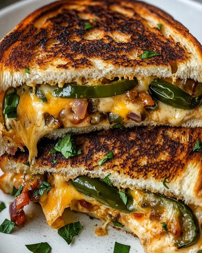 Savory Cowboy Jalapeño Popper Grilled Cheese Sandwich