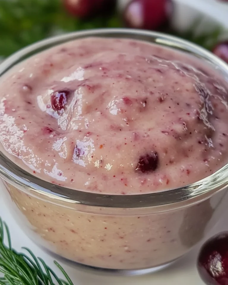 Homemade Cranberry Aioli With Fresh Flavor