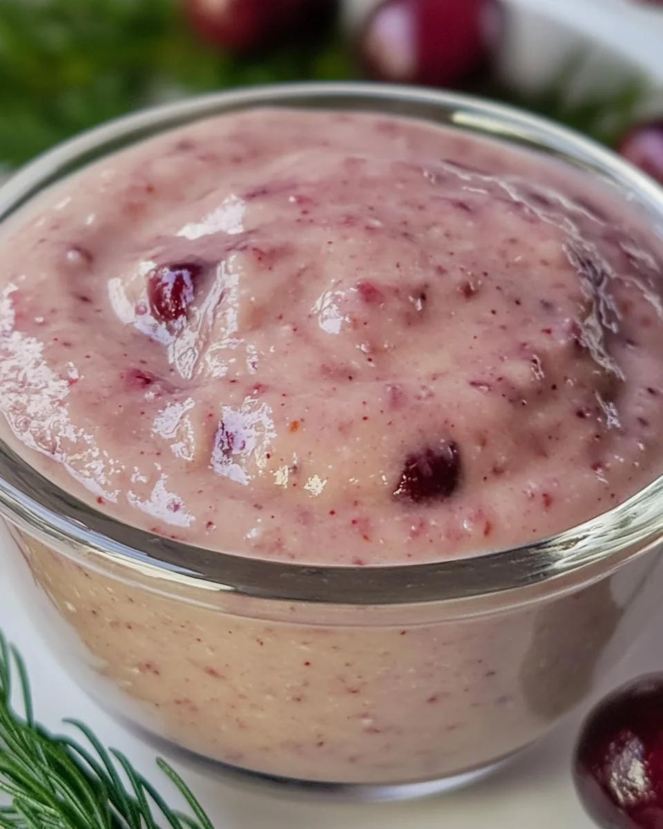 Homemade Cranberry Aioli With Fresh Flavor
