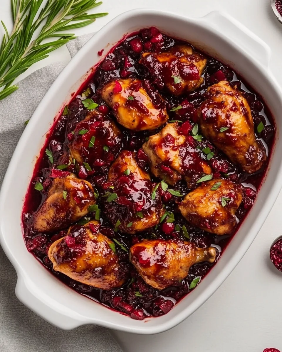 Cranberry Orange Glazed Chicken Recipe - additional image