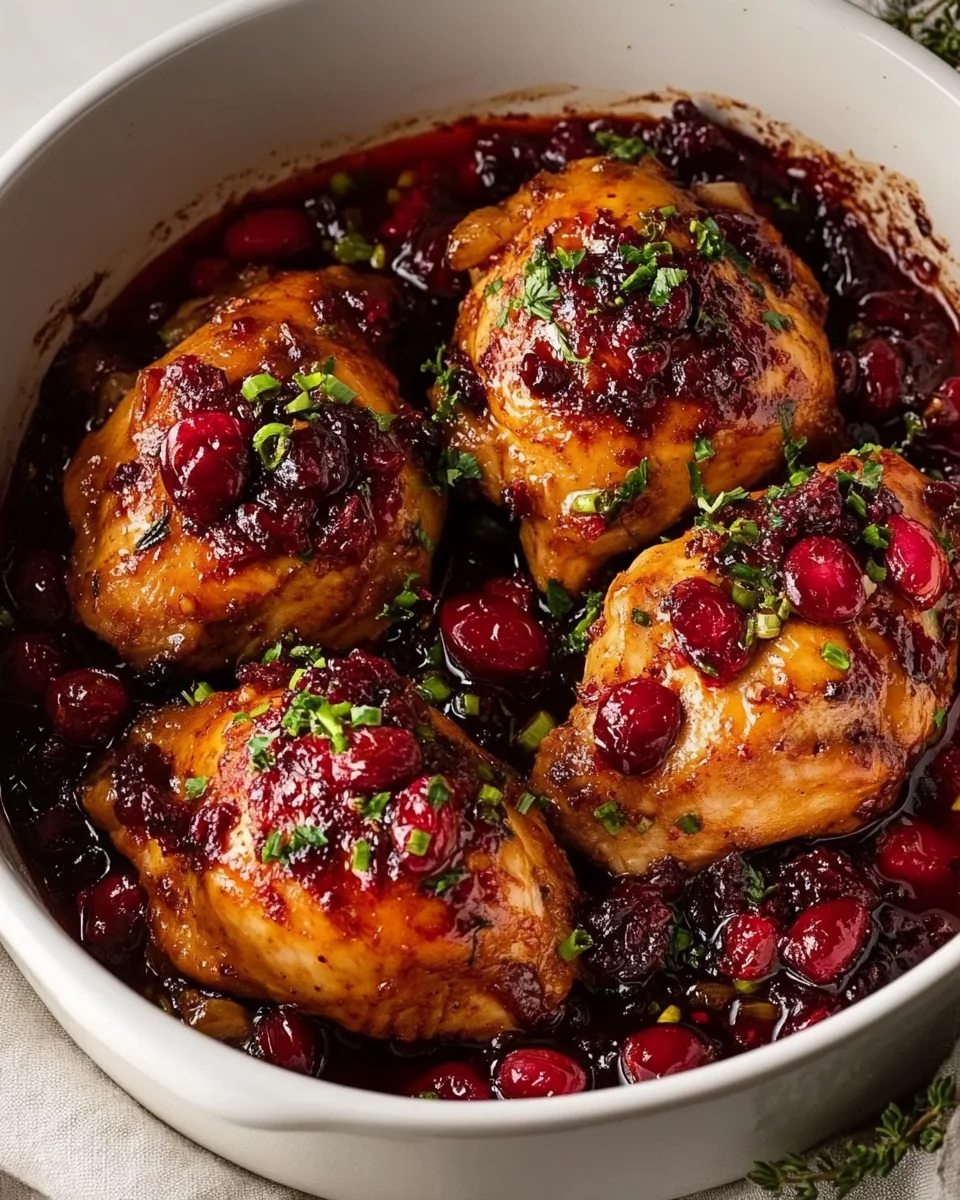 Cranberry Orange Glazed Chicken Recipe - additional image