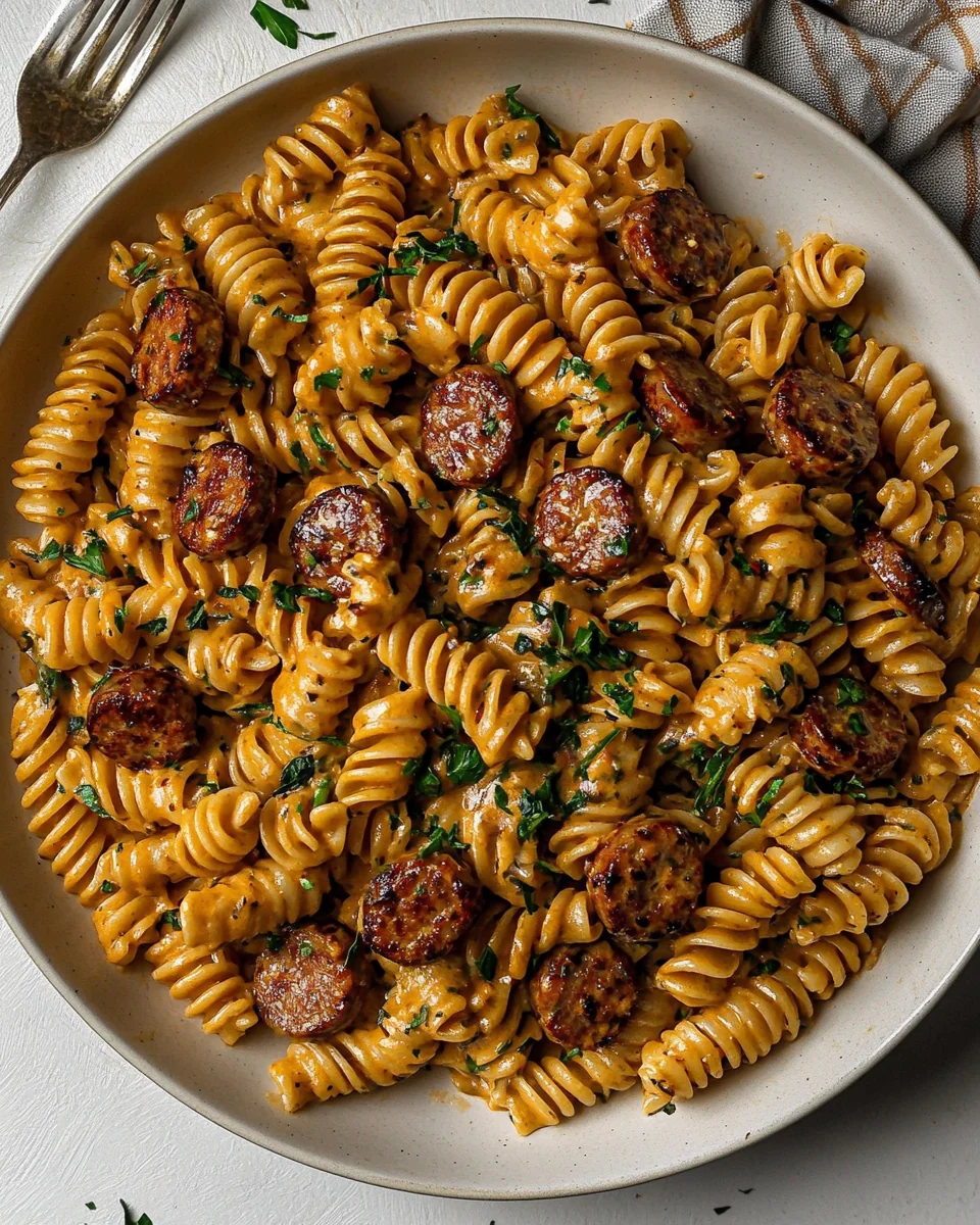 Creamy Andouille Sausage Pasta Made Simple and Delicious